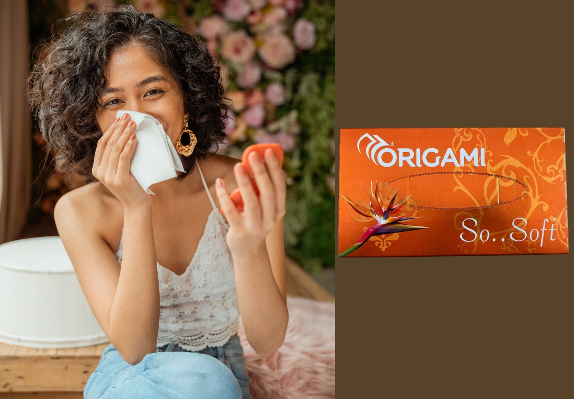 Origami So Soft Facial Tissues  Paper 100 Pulls 2 Ply 200 Sheets