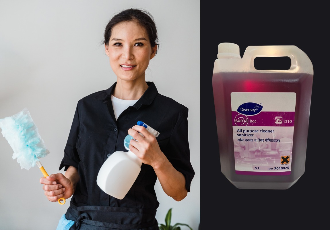 Taski Suma  Bac D10 Detergent Disinfectant  5 L