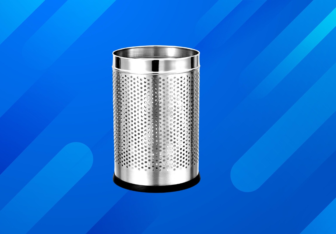 Stainless Steel Perforated ( Jali )Dustbin,