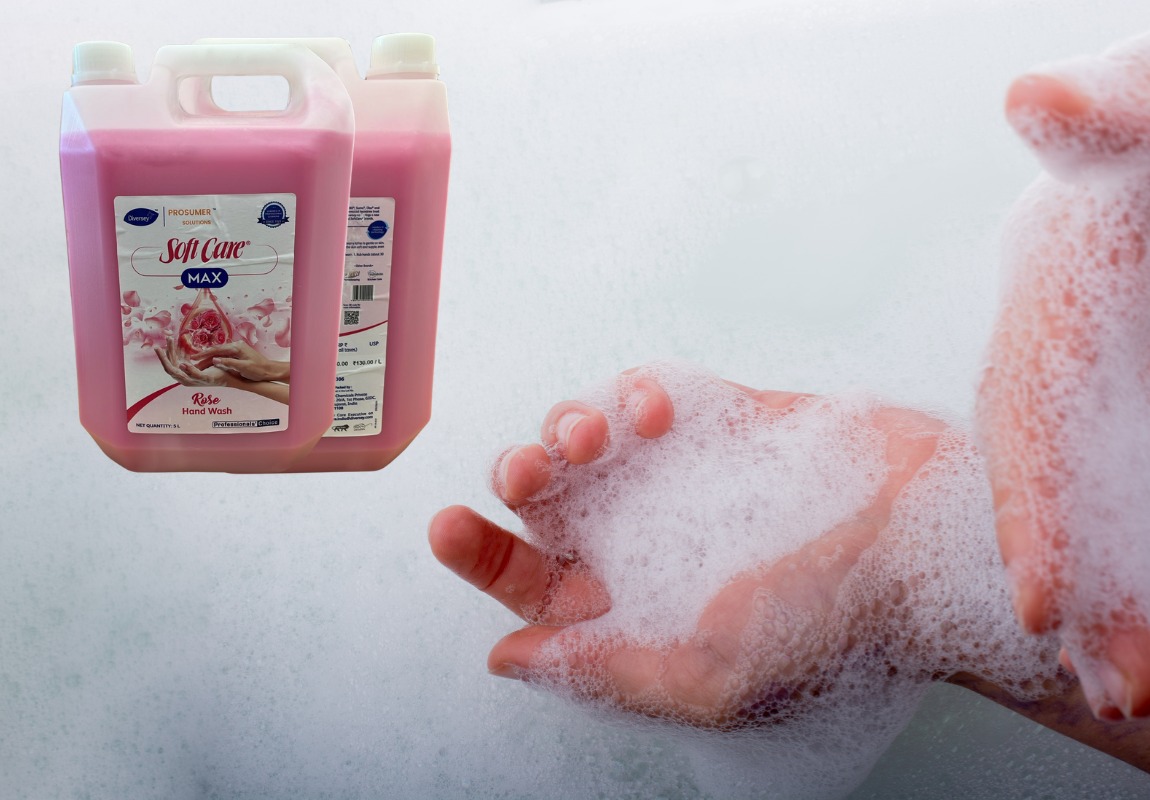 Crew Soft Care Max Handwash (Rose Perfume) 5 Liter