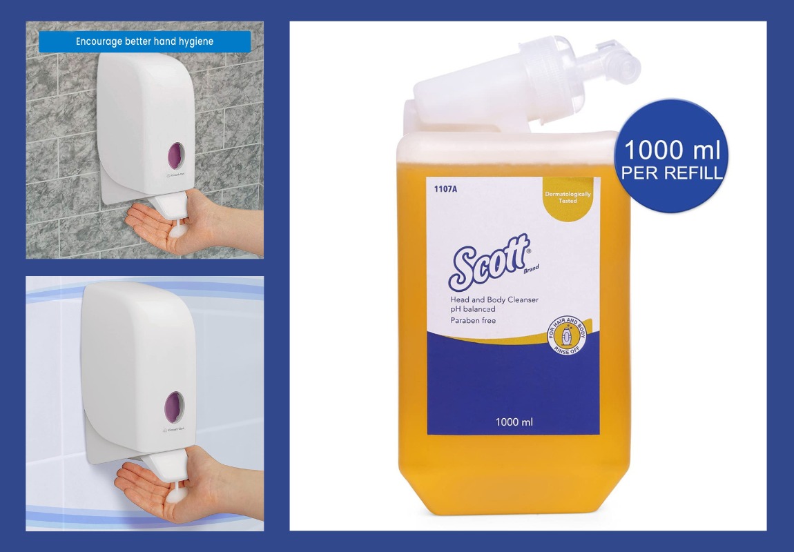 Kimberly Clark Aquarius Foam Soap Skincare Dispenser Manual , 69480