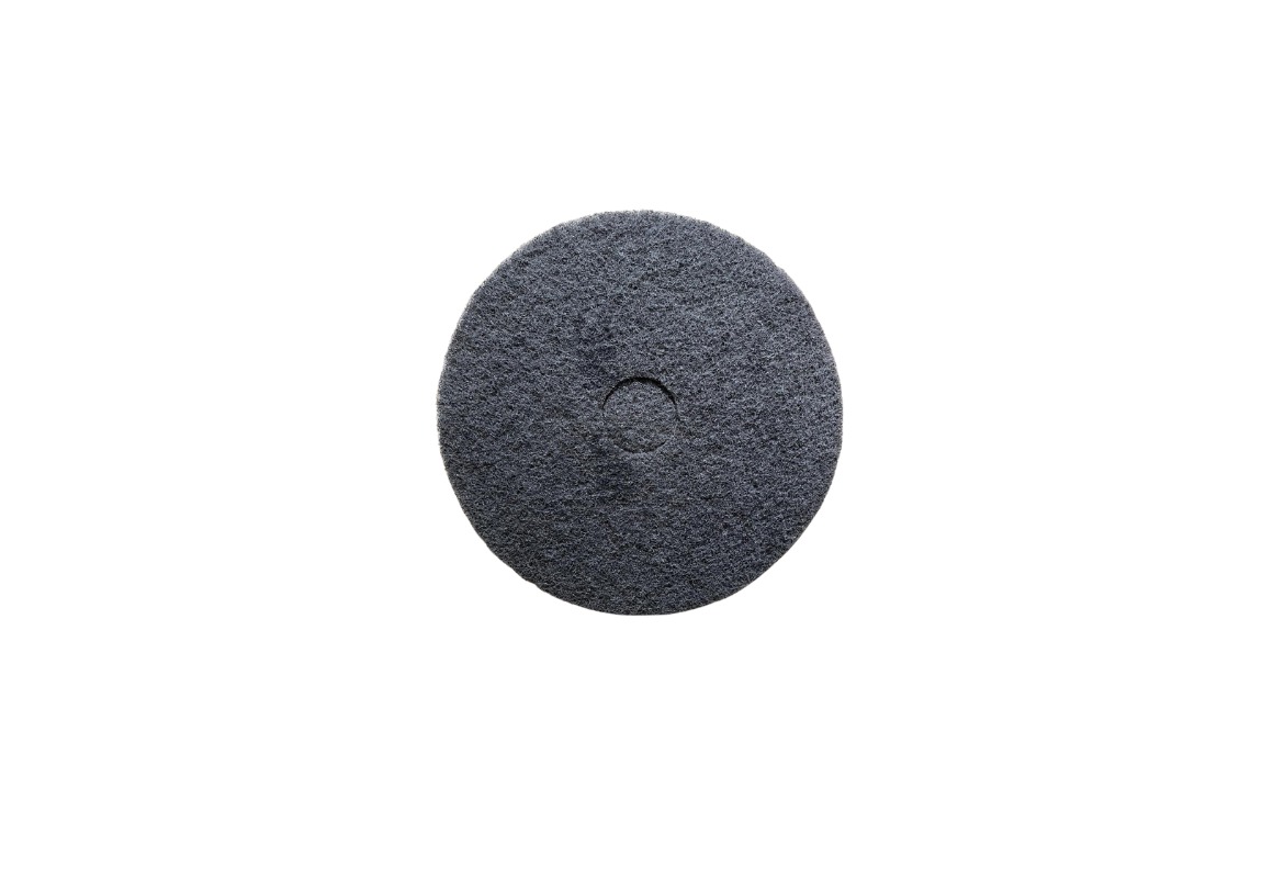 Norton Floor Scrubbing Pad For Single Disk Machine Black 17"
