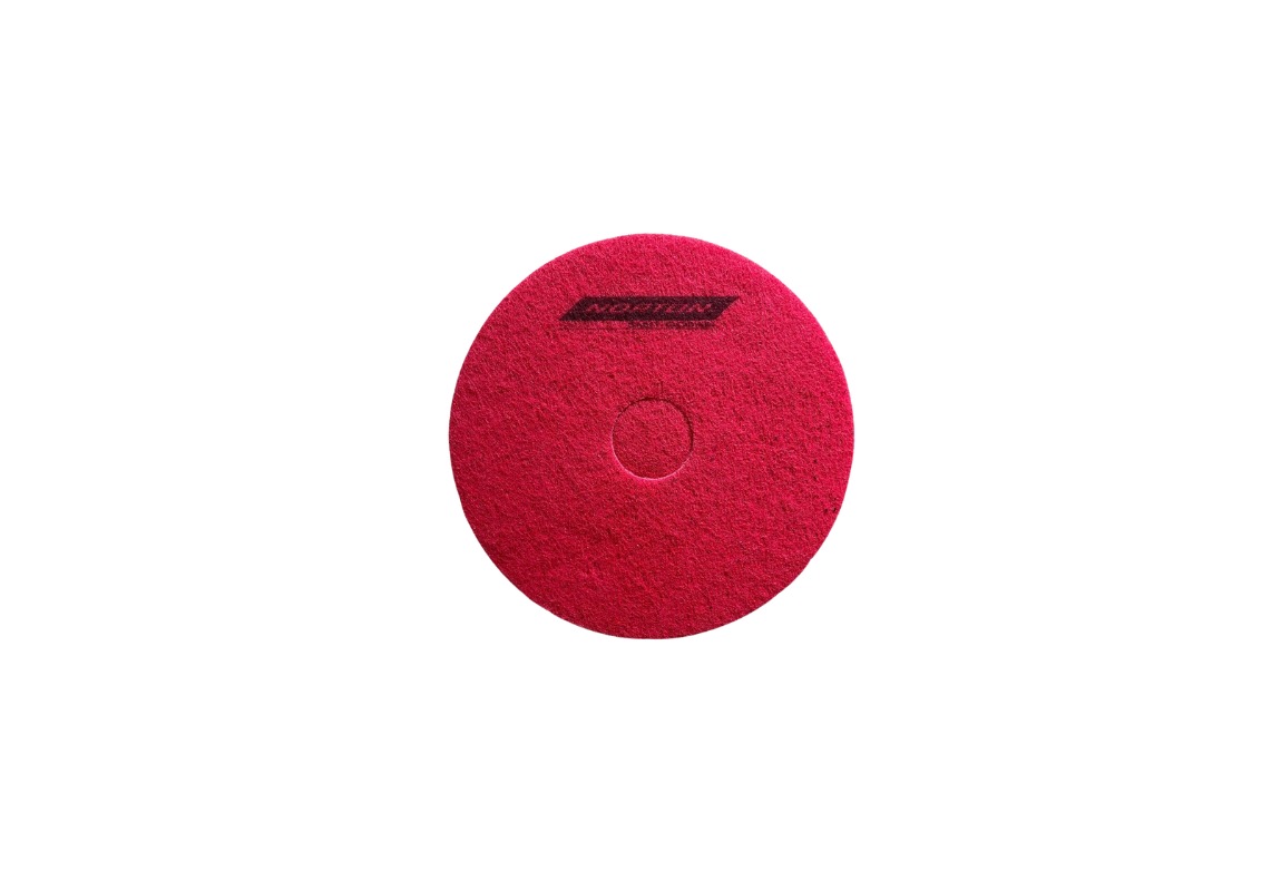 Norton Floor Scrubbing Pad For Single Disk Machine Red 17"