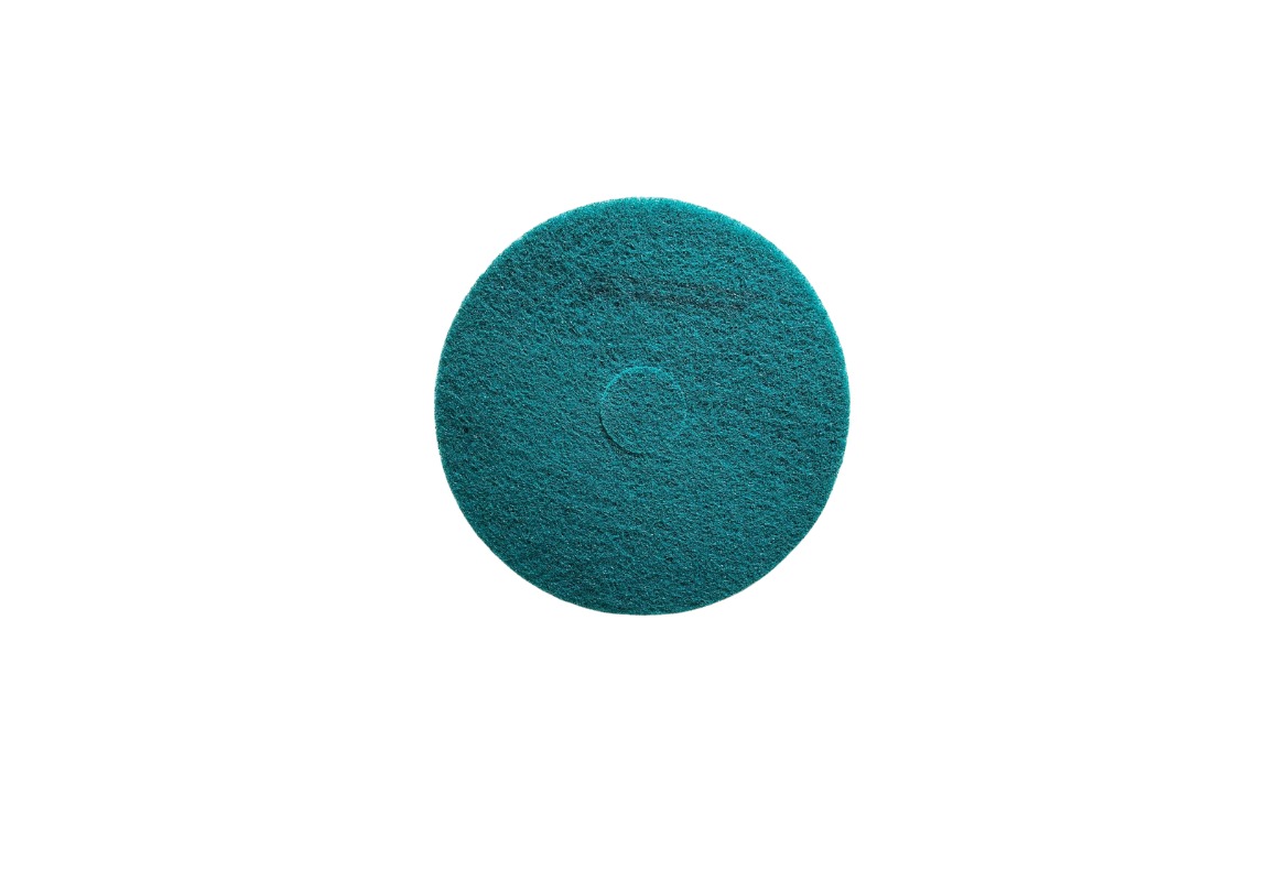 Norton Floor Scrubbing Pad For Single Disk Machine Green 17"